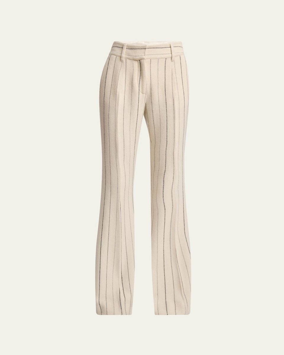 Rhein Wool Cashmere Flare Pants